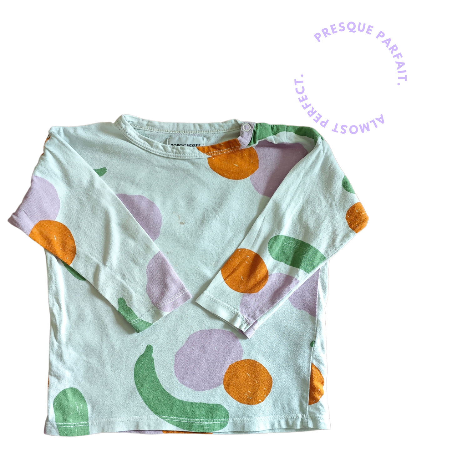 BOBO CHOSES FRUITS Long Sleeves T-Shirt