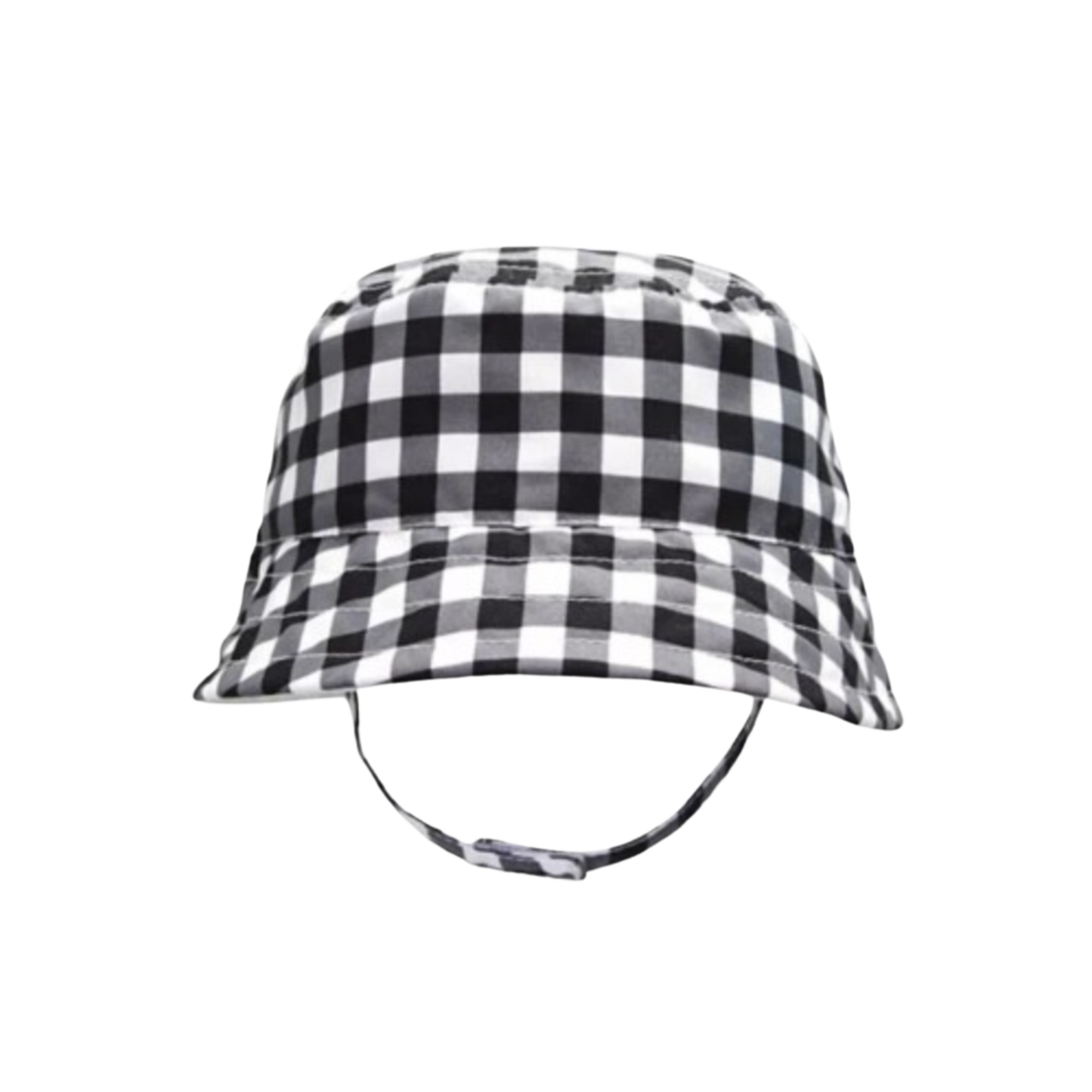 EMILE & IDA Gingham Bucket Hat