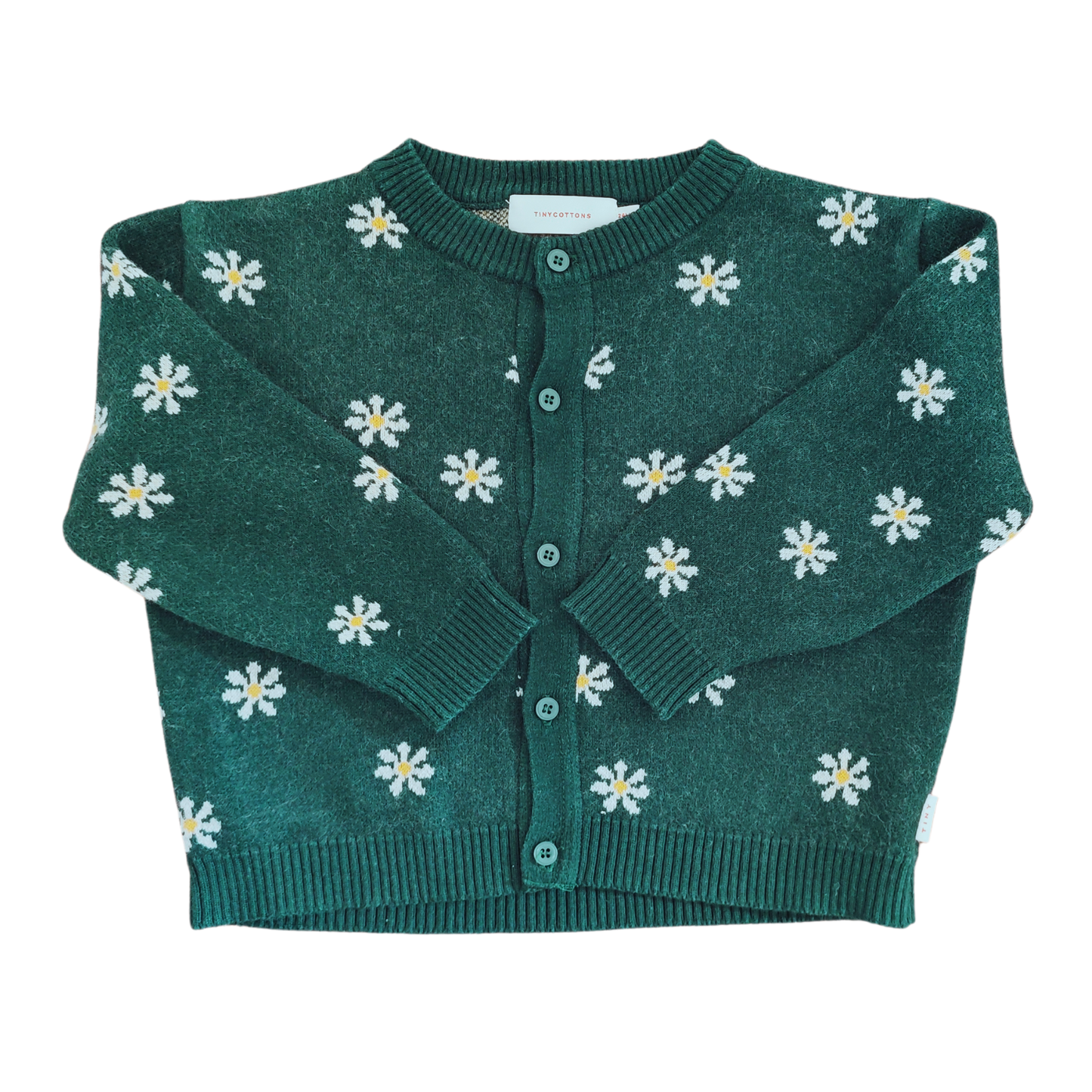 TINYCOTTONS Flowers Cardigan