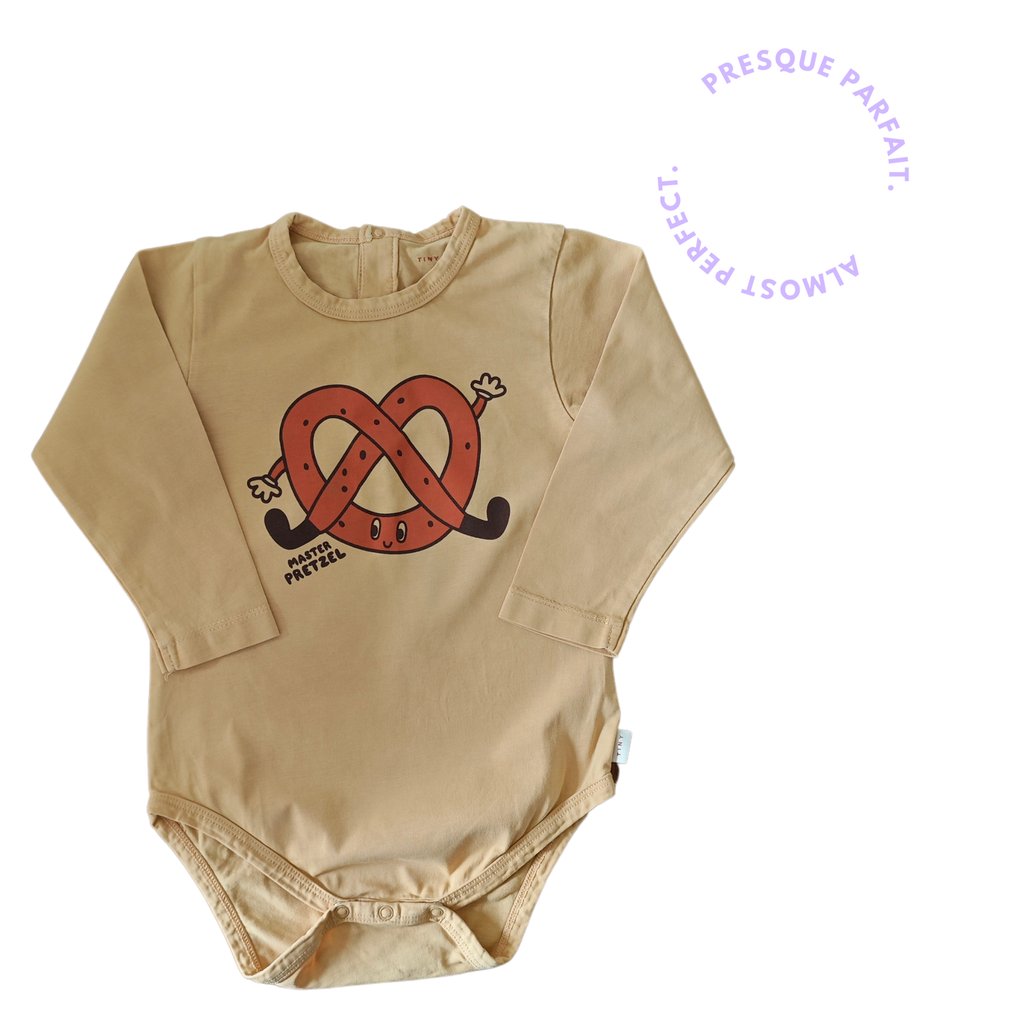 TINYCOTTONS Master Pretzel bodysuit