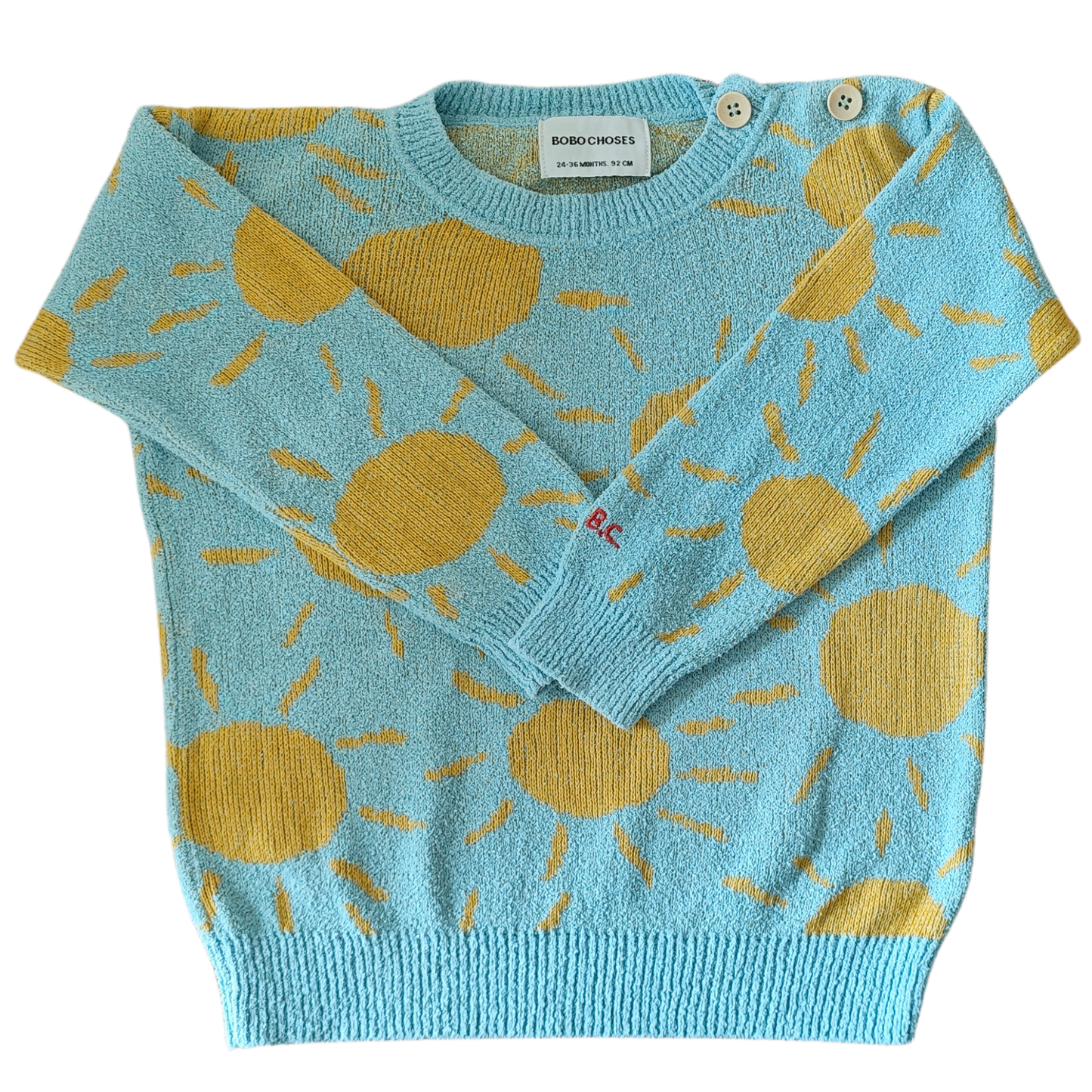 Bobo Choses Sun Jaquard jumper