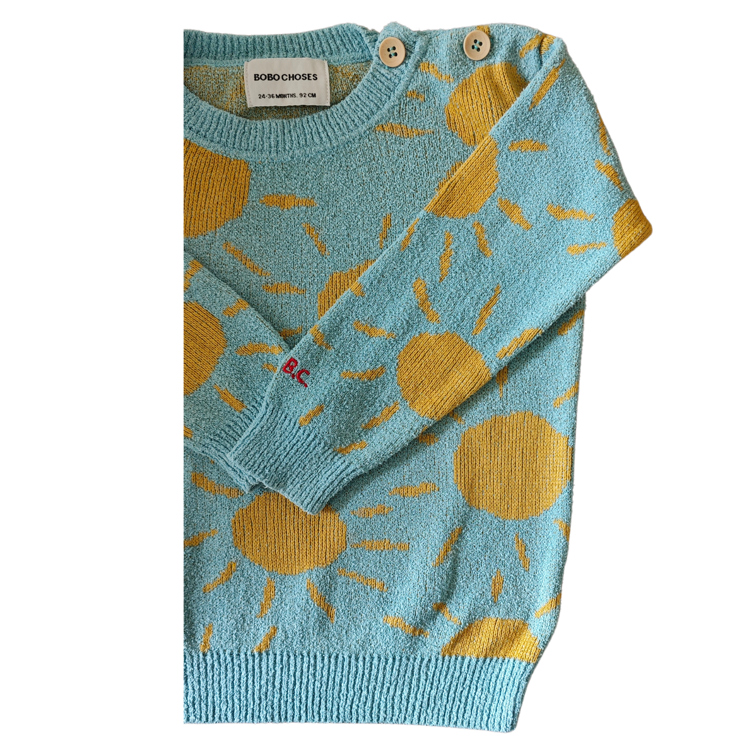 Bobo Choses Sun Jaquard jumper