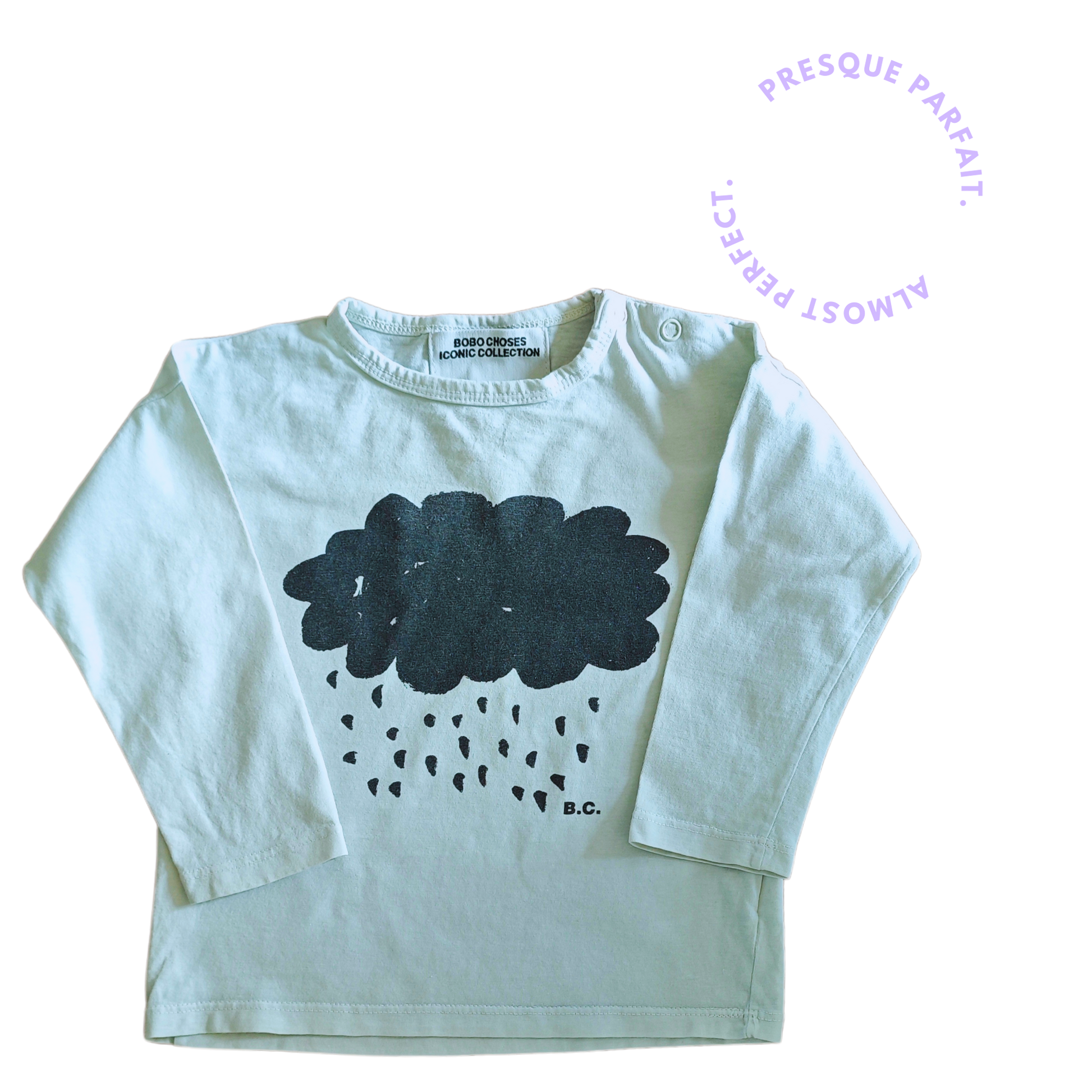 BOBO CHOSES Cloud Long Sleeves T-Shirt