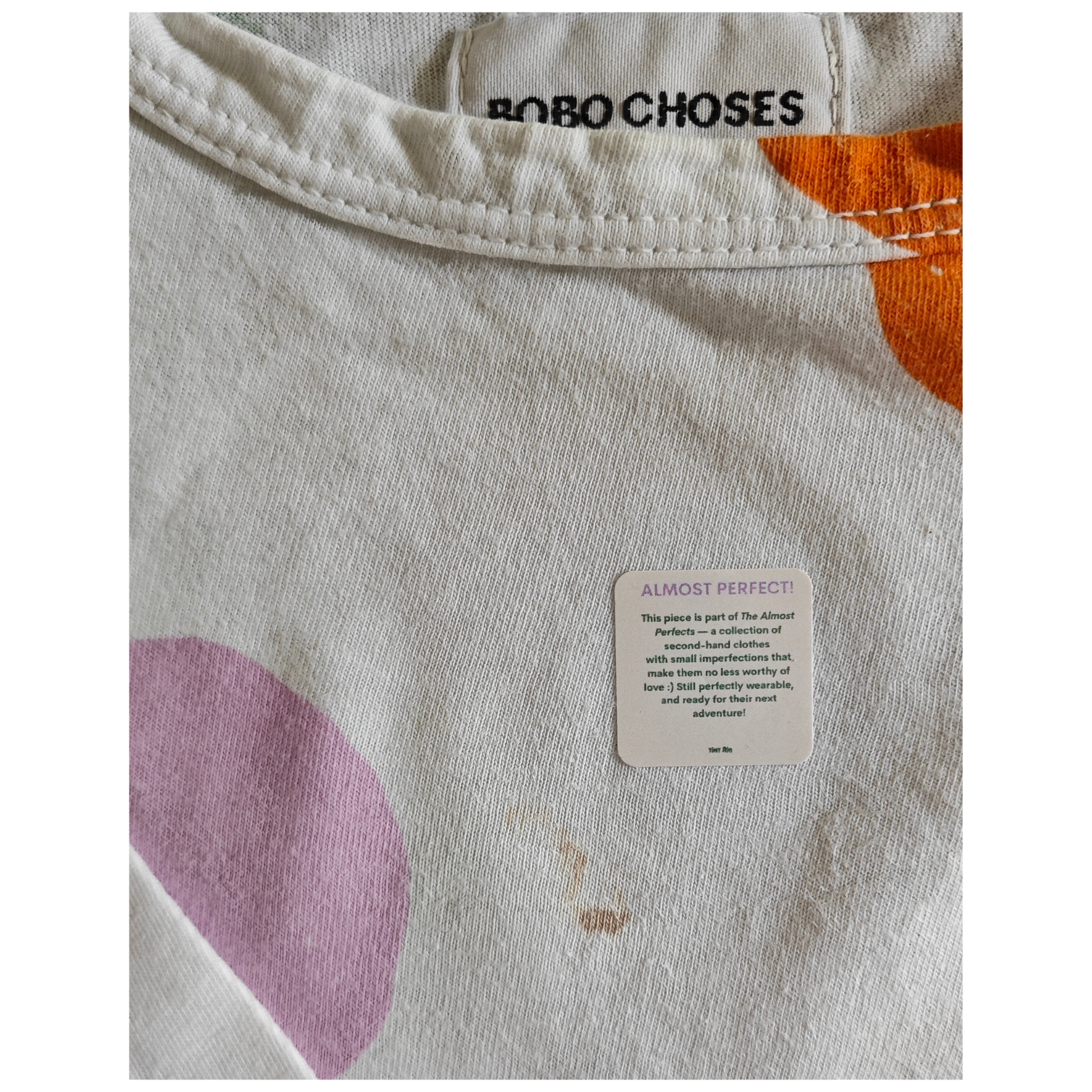 BOBO CHOSES FRUITS Long Sleeves T-Shirt
