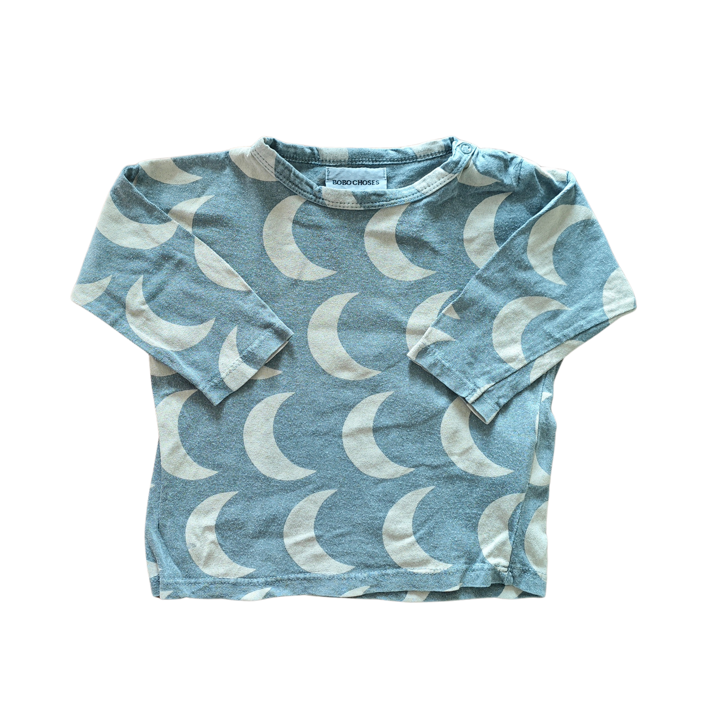 BOBO CHOSES MOON TSHIRT in size 6-12M