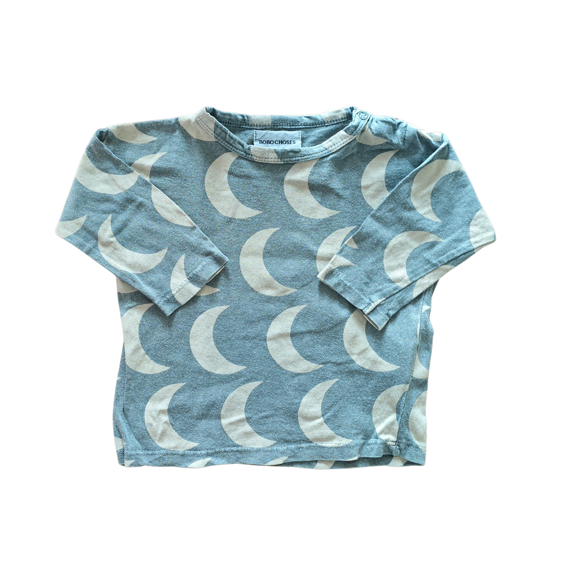 BOBO CHOSES MOON TSHIRT in size 6-12M