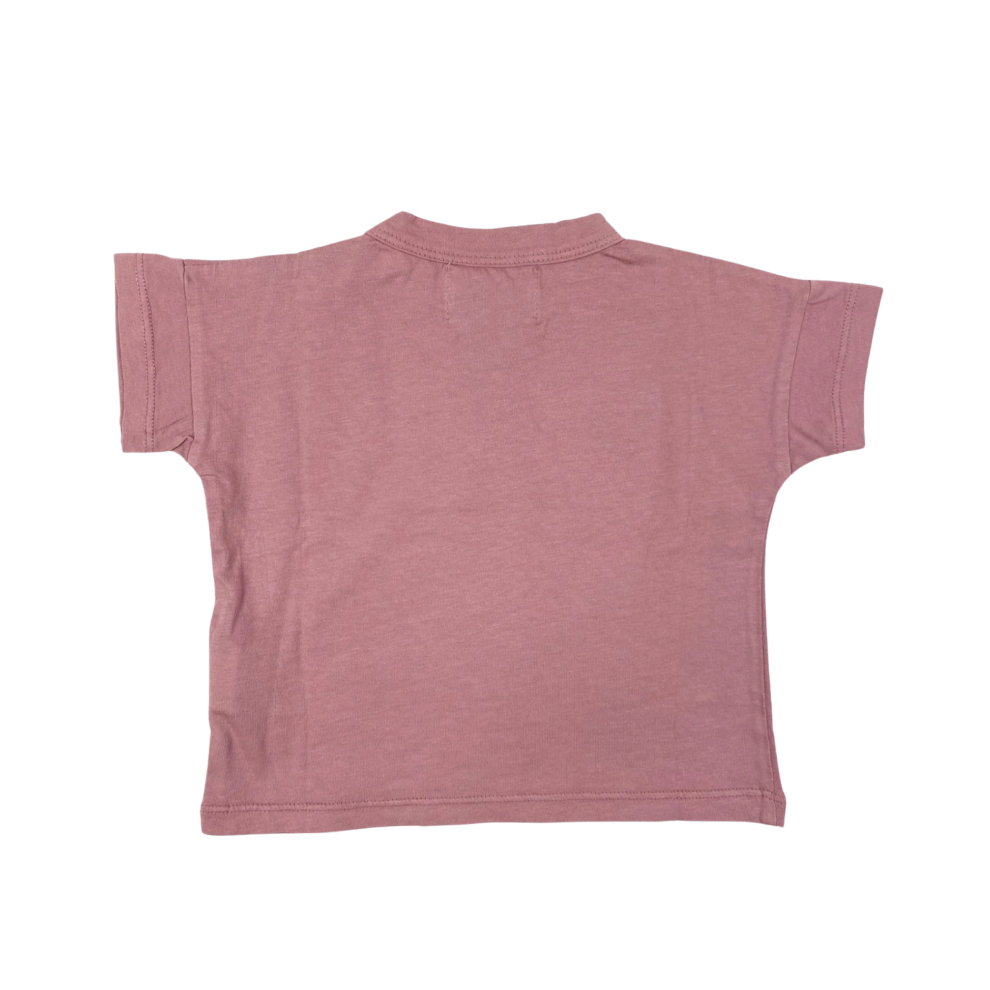 Bobo Choses Elephant t-shirt in purple, with short sleeves, made from 100% organic cotton.&nbsp;