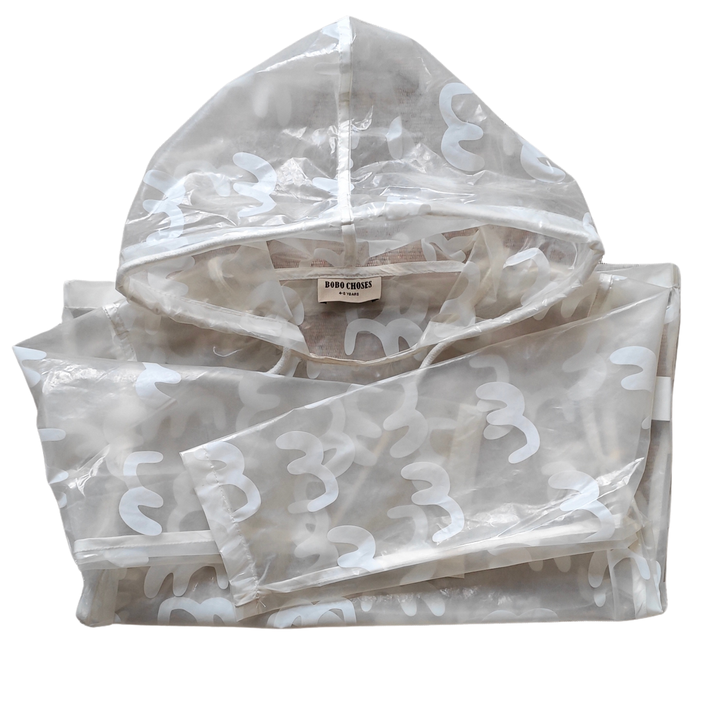 BOBO CHOSES Veste de pluie transparente 