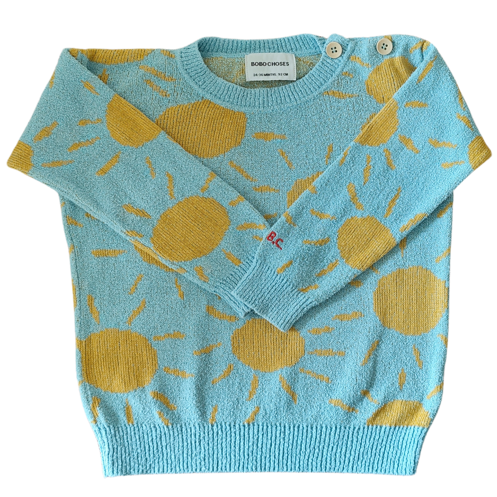 Bobo Choses Sun Jaquard jumper